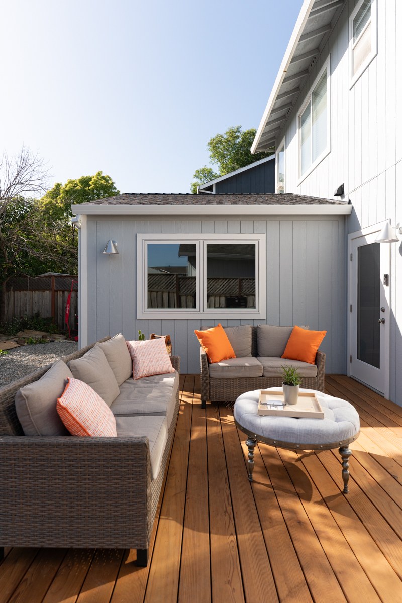 Sonoma County deck